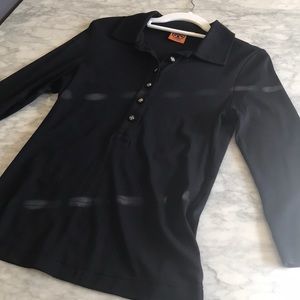 Tory Burch 3/4 sleeve polo-size M